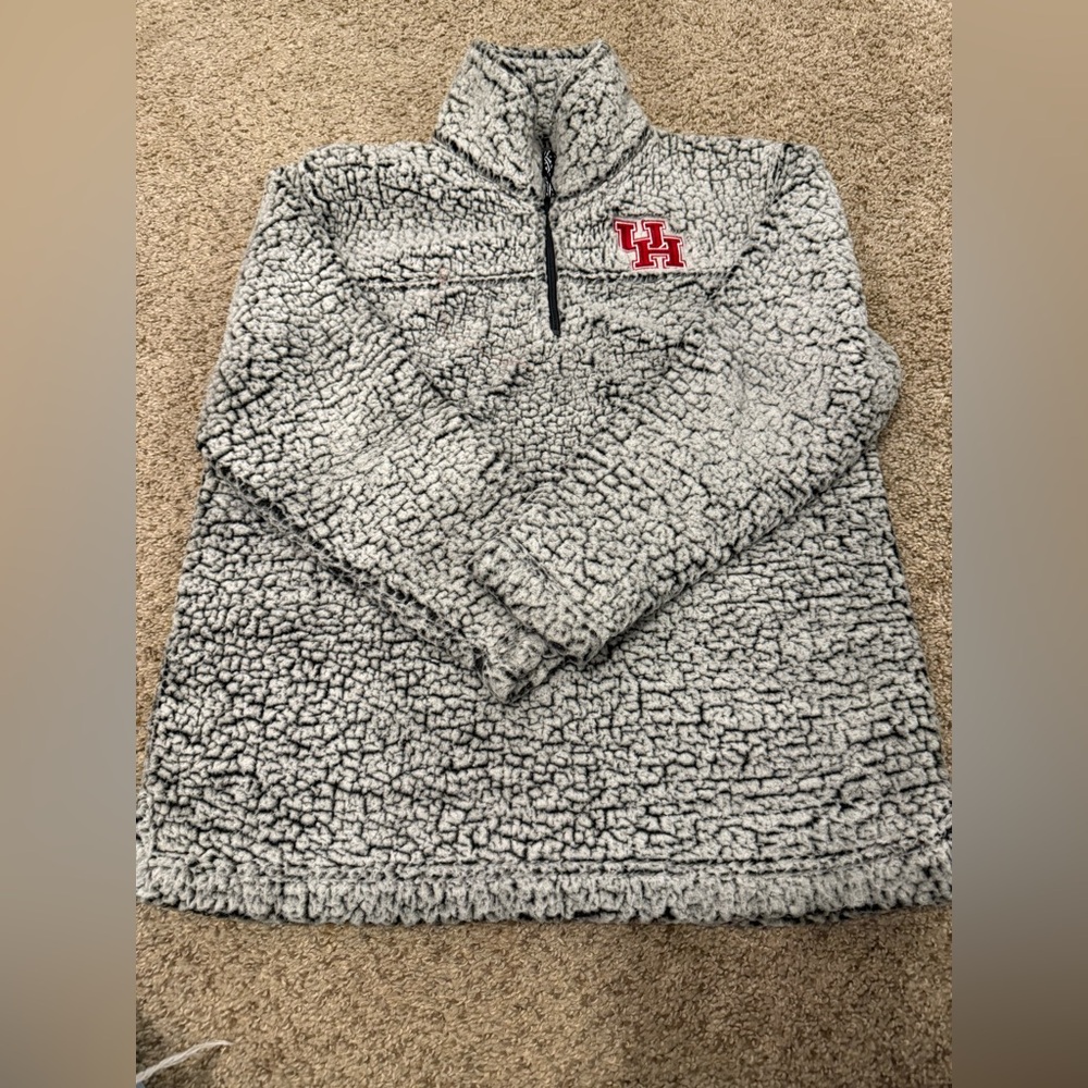 {BOXERCRAFT} University of Houston Sherpa Quarter Zip Pullover